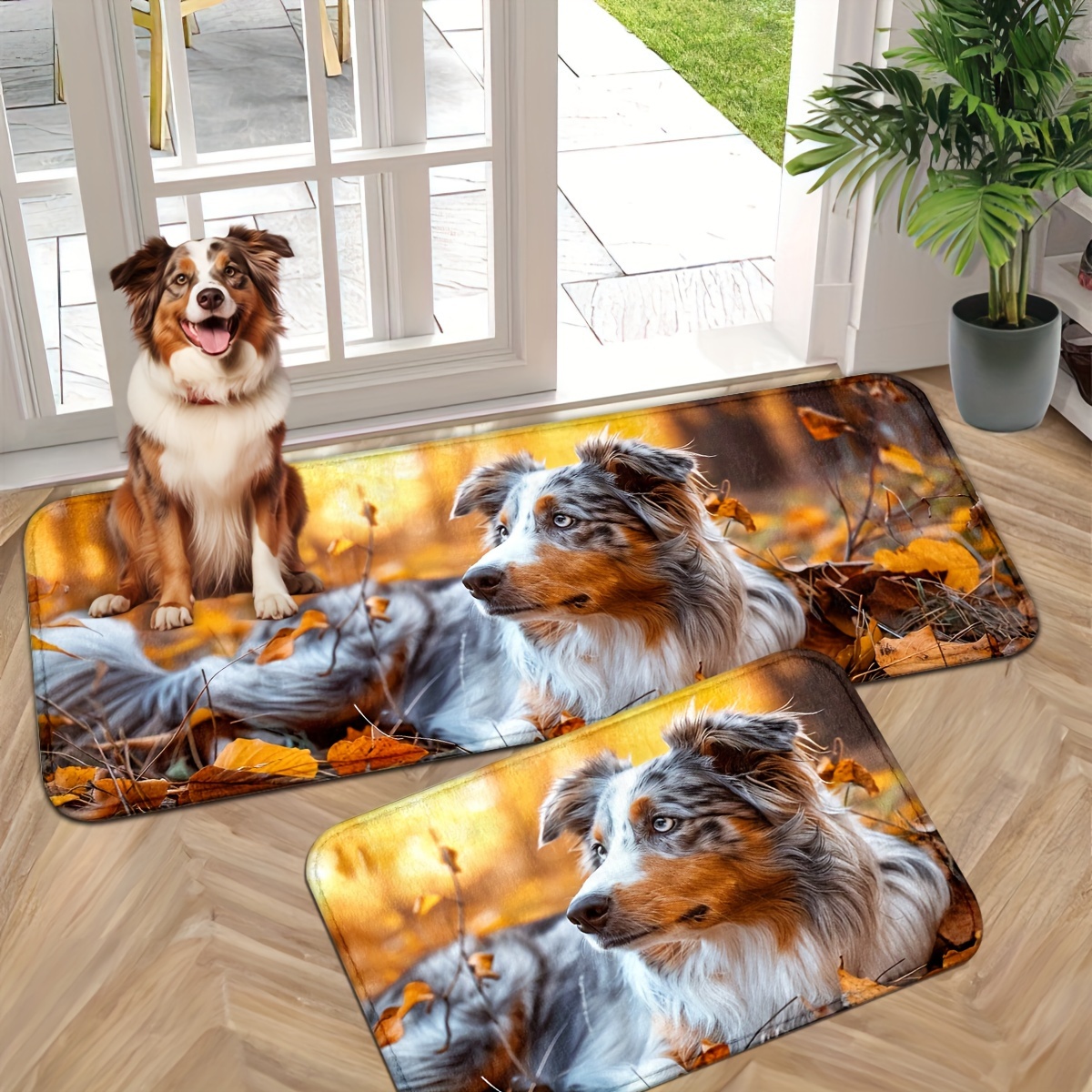 

1pc, Dog Mat, 1.2cm , Entrance Rug, , Washable, Mud , Decor For Entryway