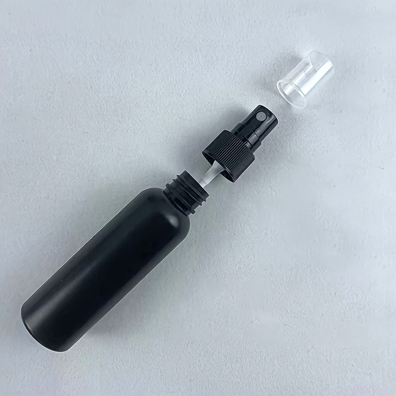 TEMU 15x 100ml Black Plastic Perfume Atomizer Empty Spray Bottle Makeup