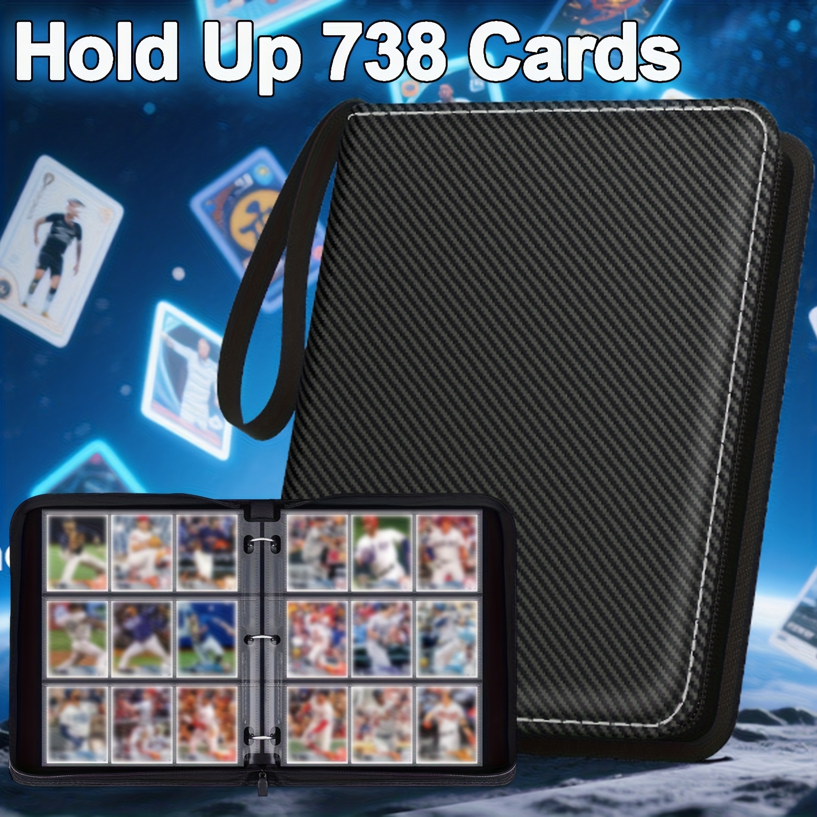 trading card binder sold on Temu United States