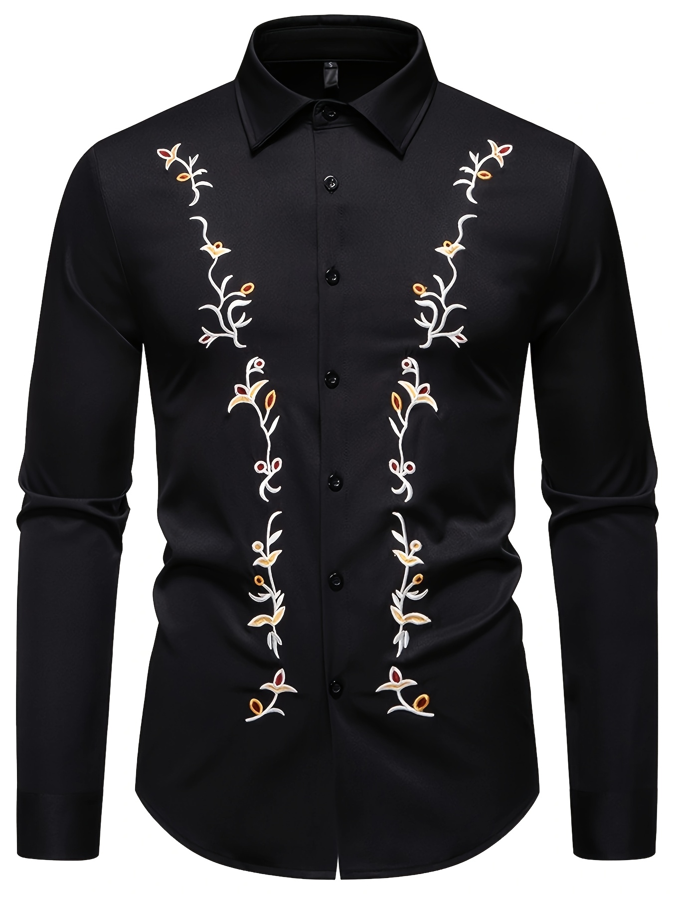 sachin and babi light blue dress UO Floral Embroidered Long Sleeve Dress Shirt