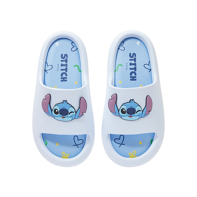 TEMU MINISO Disney Series Stitch Pantoufles Maison -38, Pantoufles d'Intérieur Confortables avec Design de de Dessin Animé Distinctif, pour Usage à ,