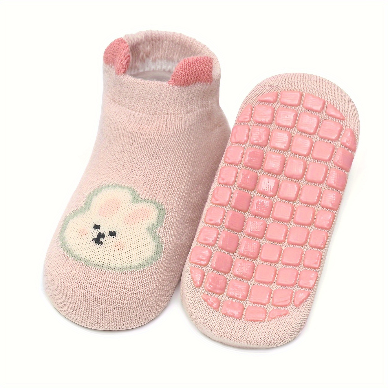 Unisex Floor Socks, Trampoline Socks, Cute Comfortable Non-slip Floor Socks, Ankle Socks, 1 Pair