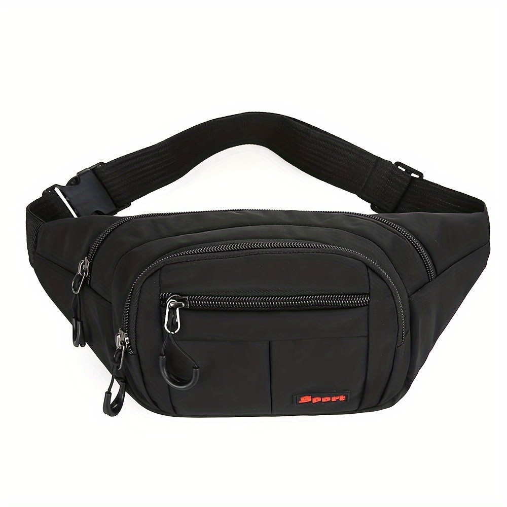 TEMU Manxisi Fanny Pack For Men And Women, Waist Bag , Closure, Polyester Lined, , Large For , , And