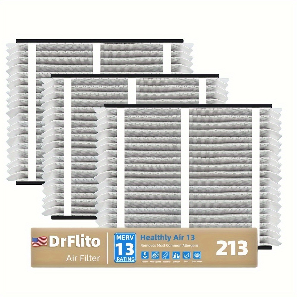 

3 213 Replacement Filter For Air Purifiers - 13, , 20x25x4 Of 3