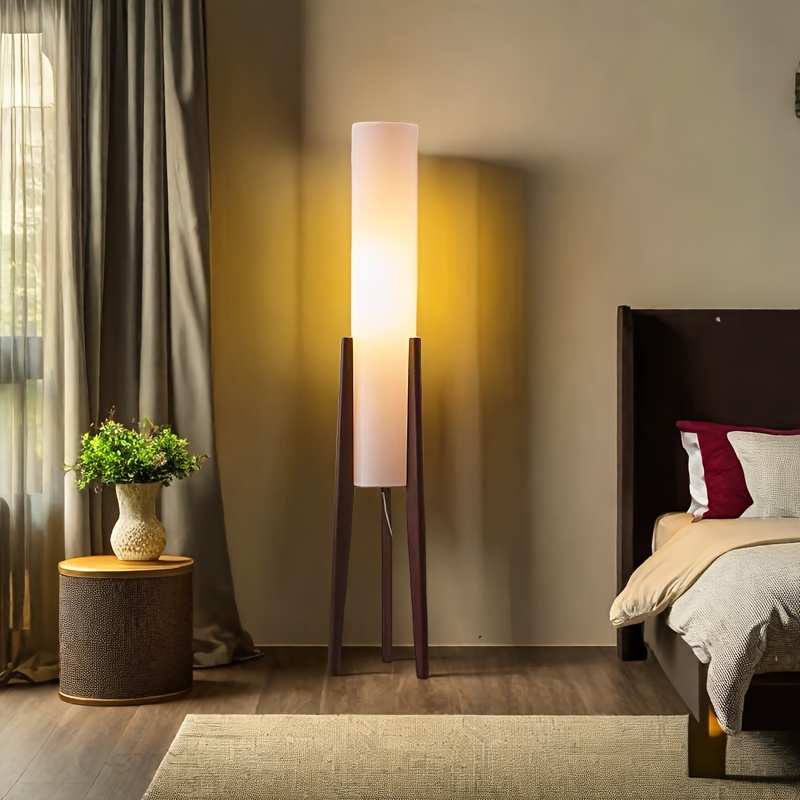 Japanese Wabi-Sabi Zen Floor Lamp | Retro Neo-Chinese Style for Living Room, Sofa, Bedroom & Headboard