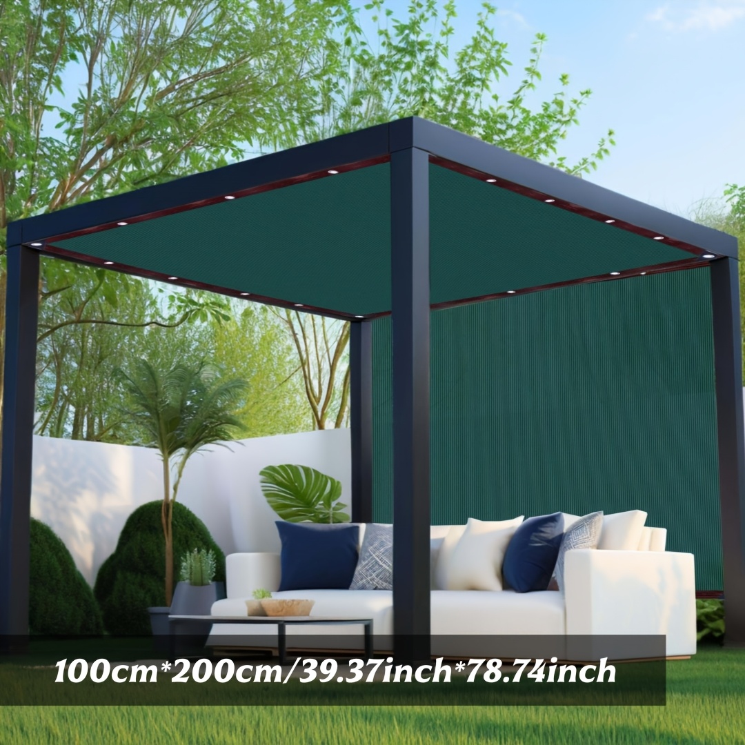 TEMU Sun Shade Sail, Breathable Design, Heavy-duty Water-permeable Sun Shade Sail, 95% Uv Blockage, Suitable For Courtyards, Gardens, Gazebos,