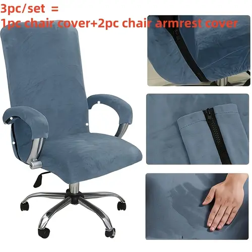 3pcs set 1 cover 2pcs chair armrest cover