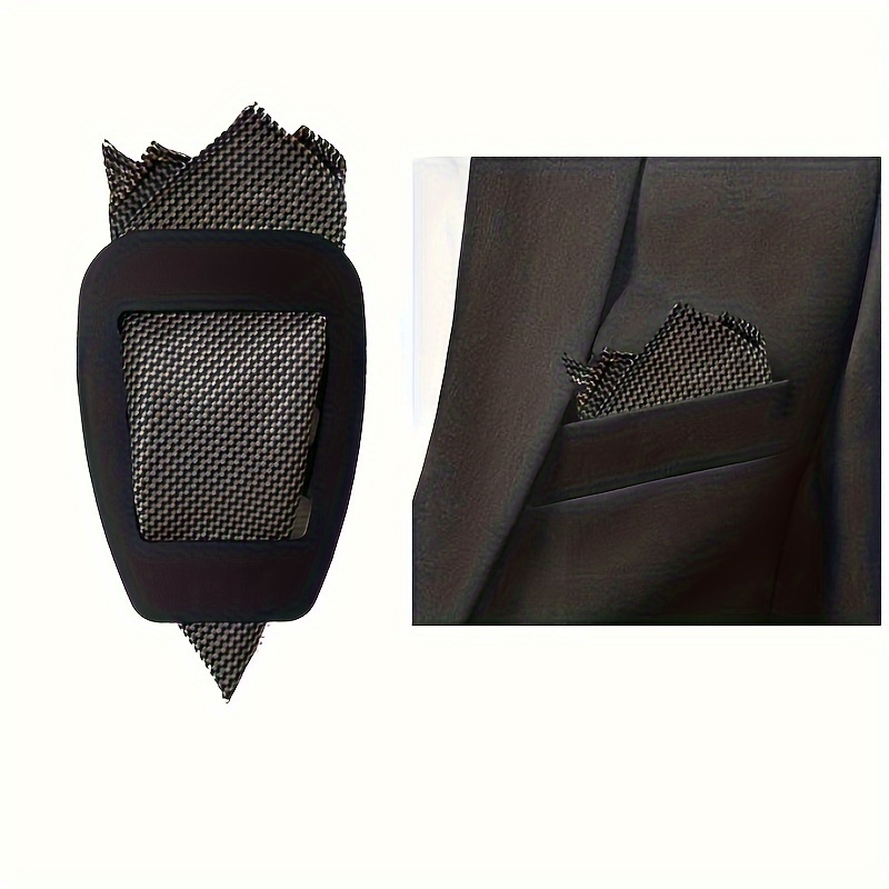 

Suit Pocket Square Towel Fixing Clip, Suit Pocket Square Towel Holder, Handkerchief Holder, Suit Pocket Handkerchief Holder