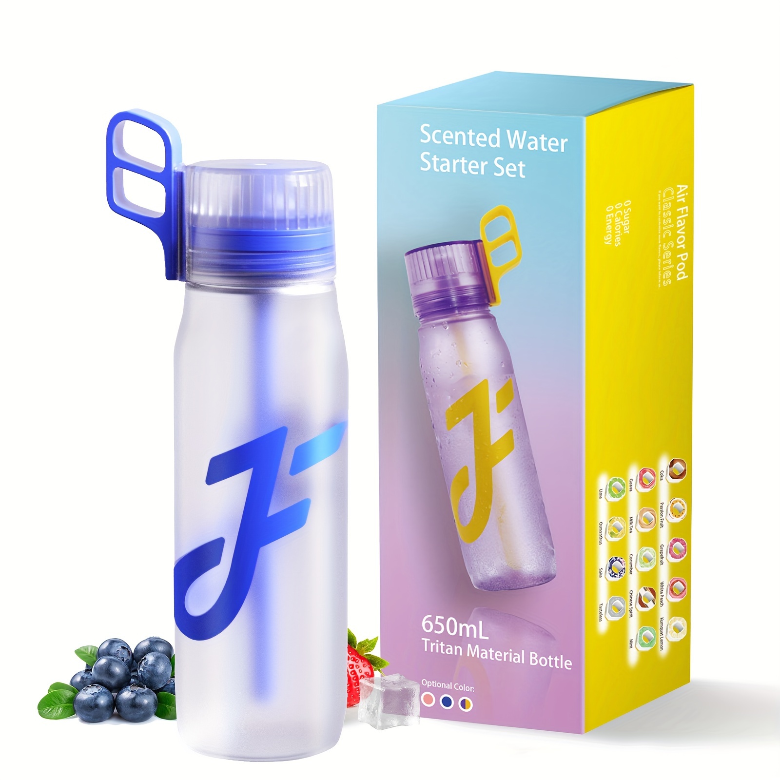 Sports Air Water Bottle BPA Free Starter up Set Drinking Bottles