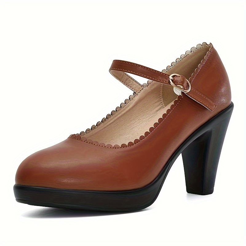 

Women's Pointed Closed Toe Ankle Strap Dress Pumps Women's Oxfords For Office Party