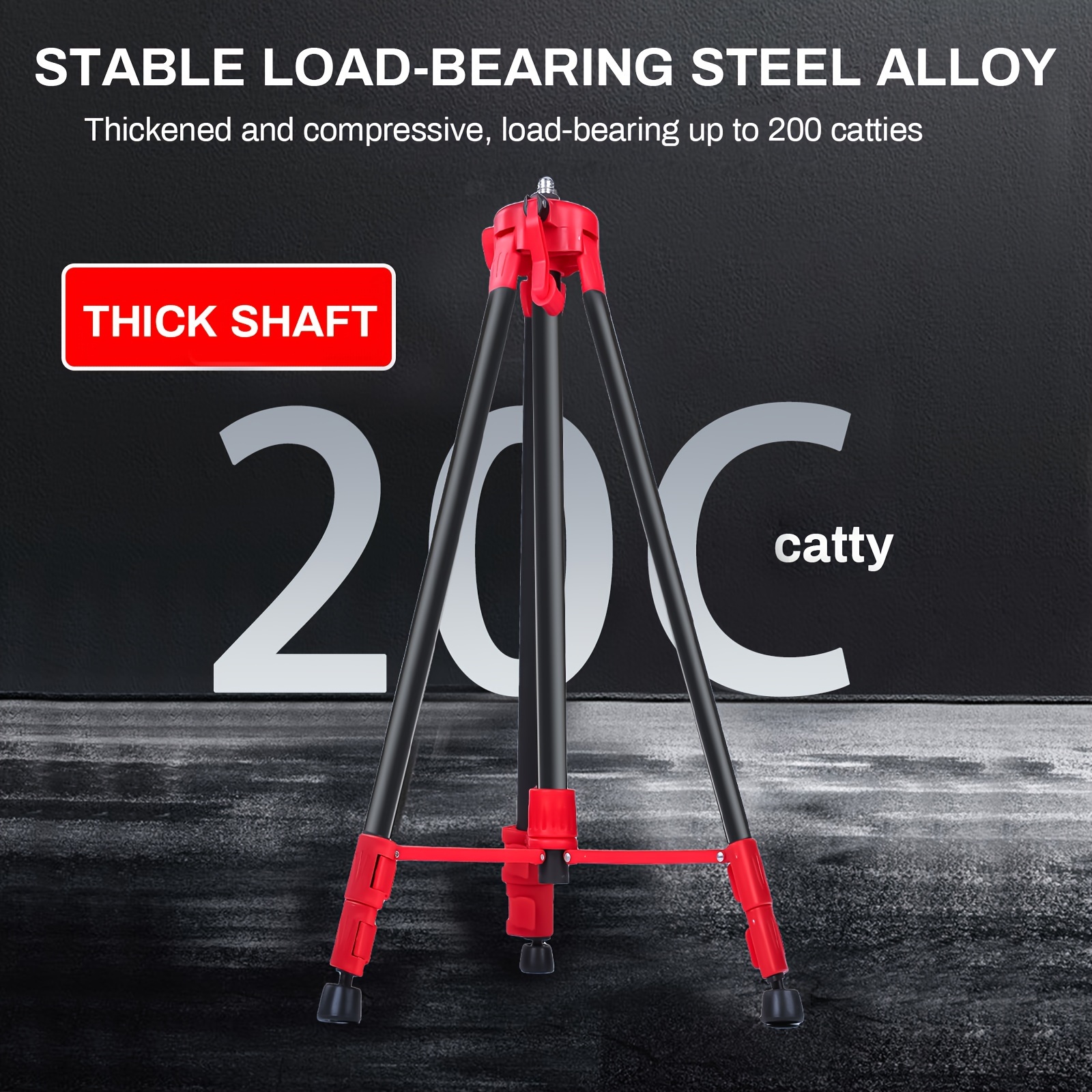 Adjustable Metal Tripod Max. Height 2M Light Stand... - Vicedeal