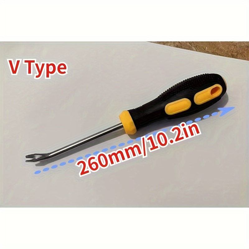 Screwdriver nail best sale puller