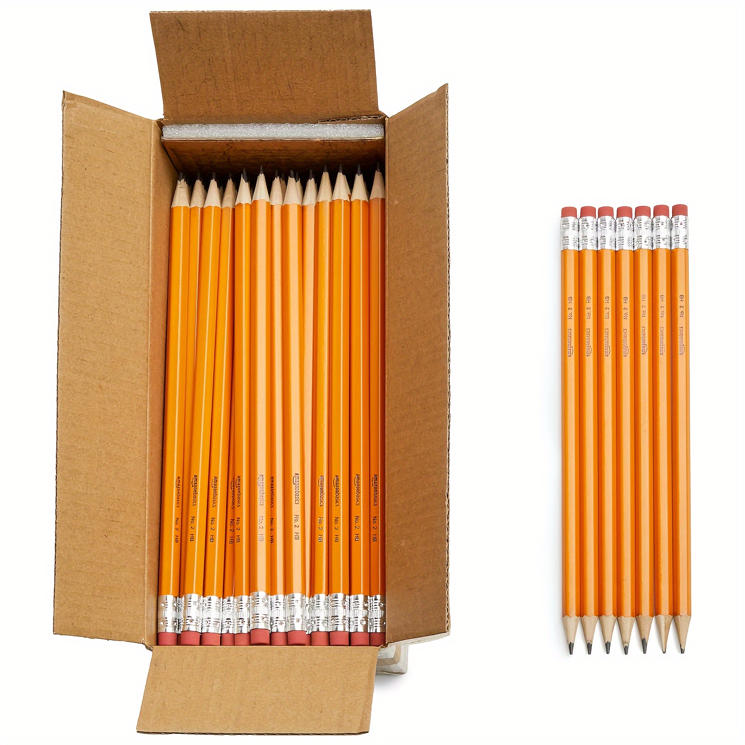 

30/50/150sticks, Hb Pencils, Yellow Pencils For Office And Classroom Supplies, Drawing Pencils, Writing Sketch Drawing Learning Stationery Pencils, Stationery Supplies, Back-to-school Supplies