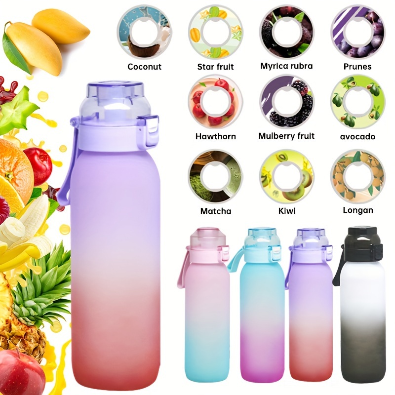16pcs Water Cup Fragrance Pod 0 Sugar Bottle Flavoring Pods Creative  Multi-Flavor for Daily Exercise Drinking Water