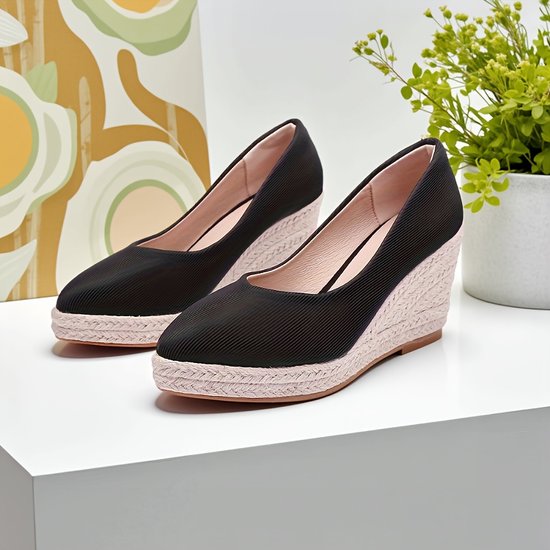 chaussures à enfiler femmes talon compensé épais Temu Switzerland