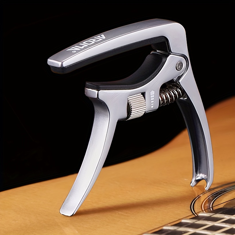 E-shop AROMA AC-30 E-Gitarre Folkgitarren Stimmklammer Ukulele Lautstärke-Einstellungs-Klammern Metall-Capo