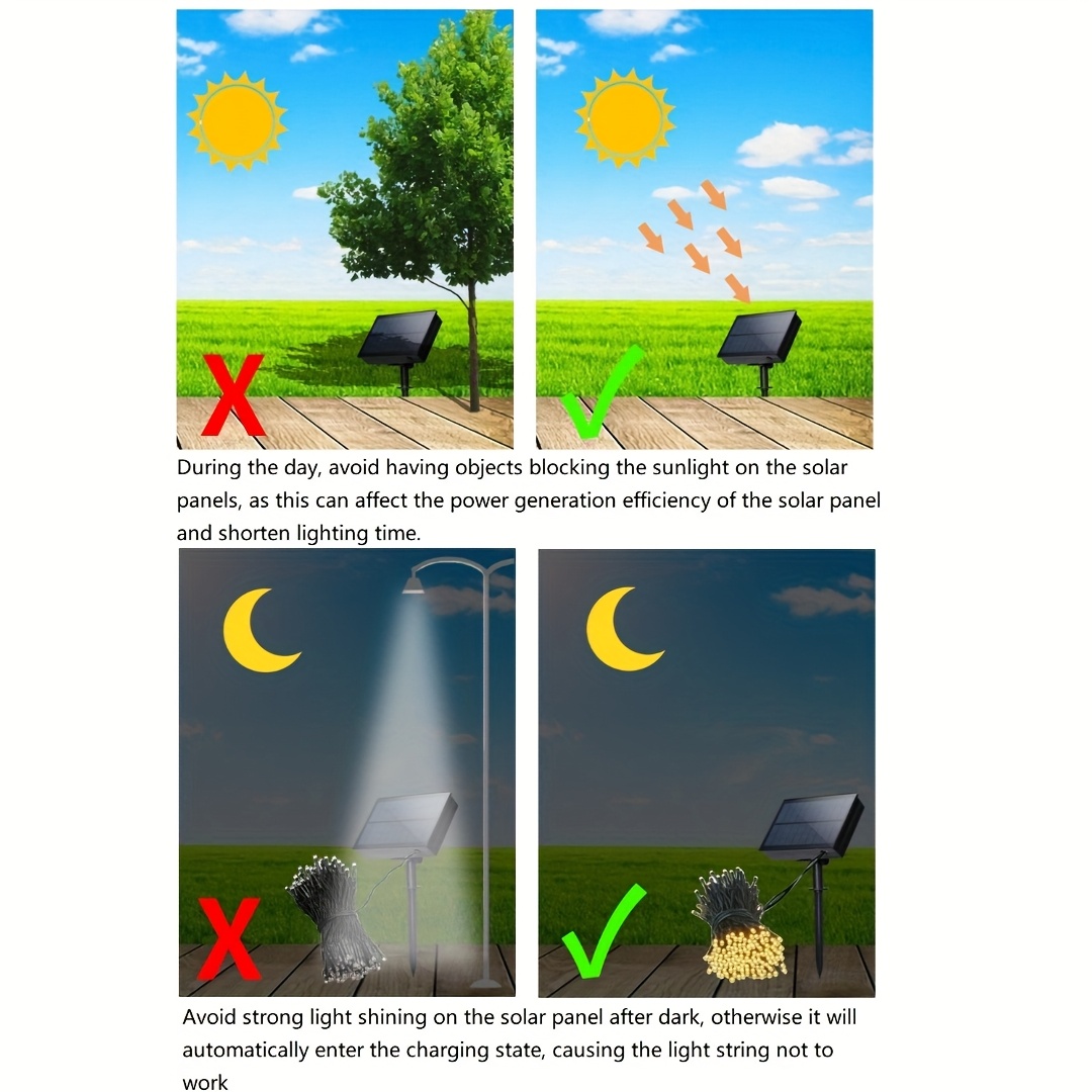 Solar-Powered Outdoor Courtyard Lamp, 10 LED Bead Wall-Mounted Decorative Fence Wash Wall Illumination, Up and Down Illumination, IP44, Suitable for Exterior Walls, Full-Brightness Use, Energy-Efficient LED Lighting | Modern Pendant Light | Acrylic LED Lights, Outdoor Lights for Patio