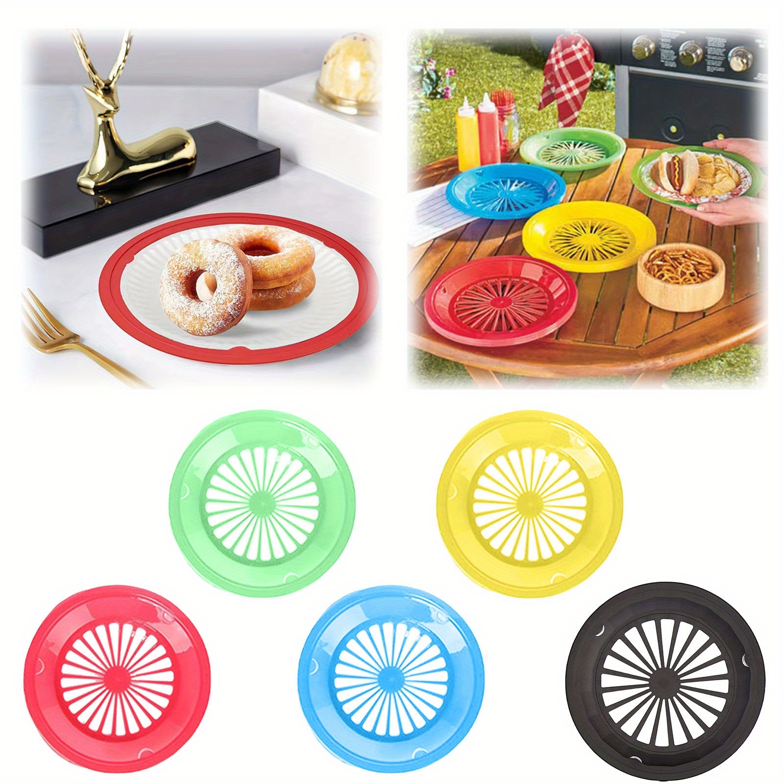 heavy duty paper plate holders