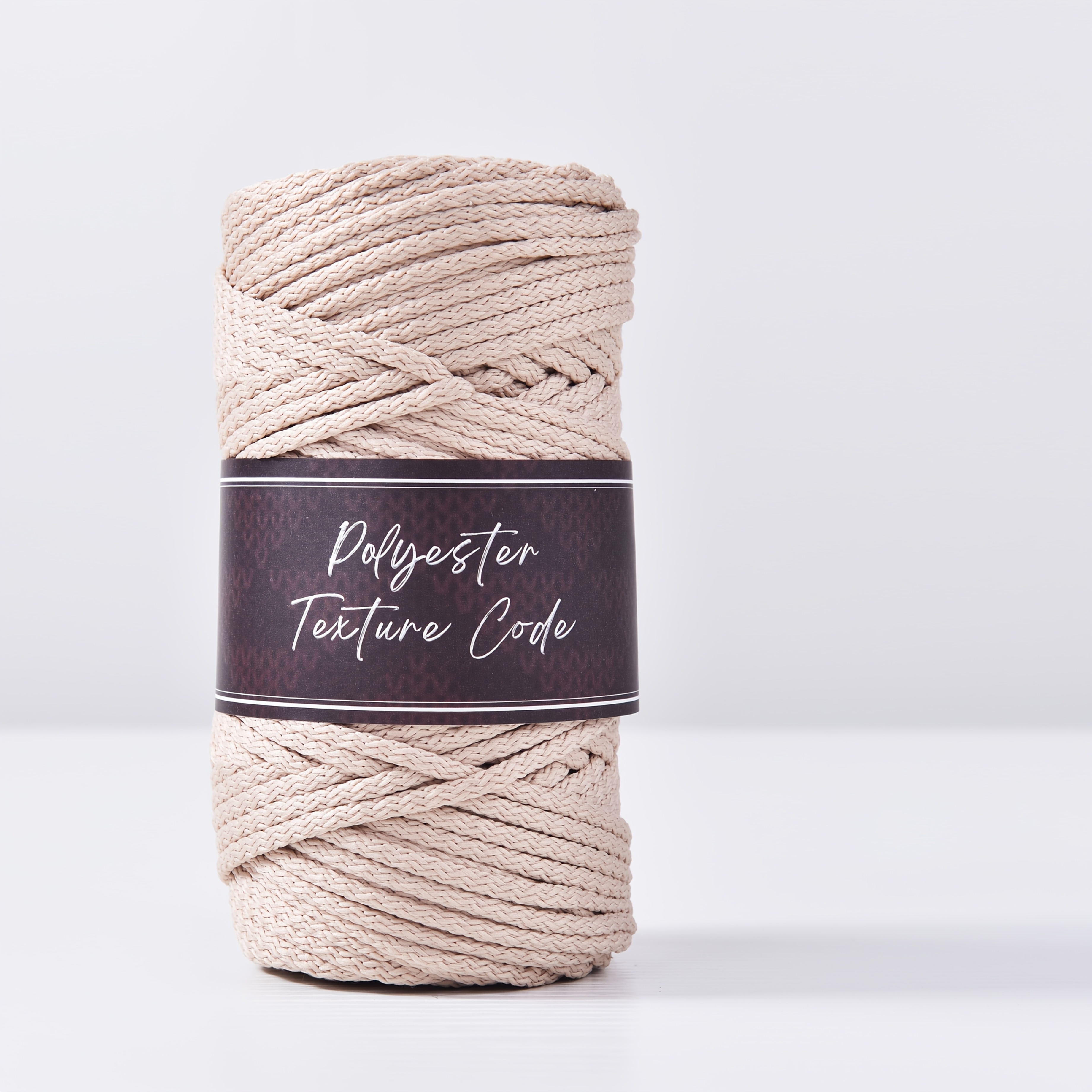 TEMU 300g Per Roll, 5mm Polyester Floral Crochet Thread, Used For Handcrafts, Crochet Materials, Phone Charms, Home Decor