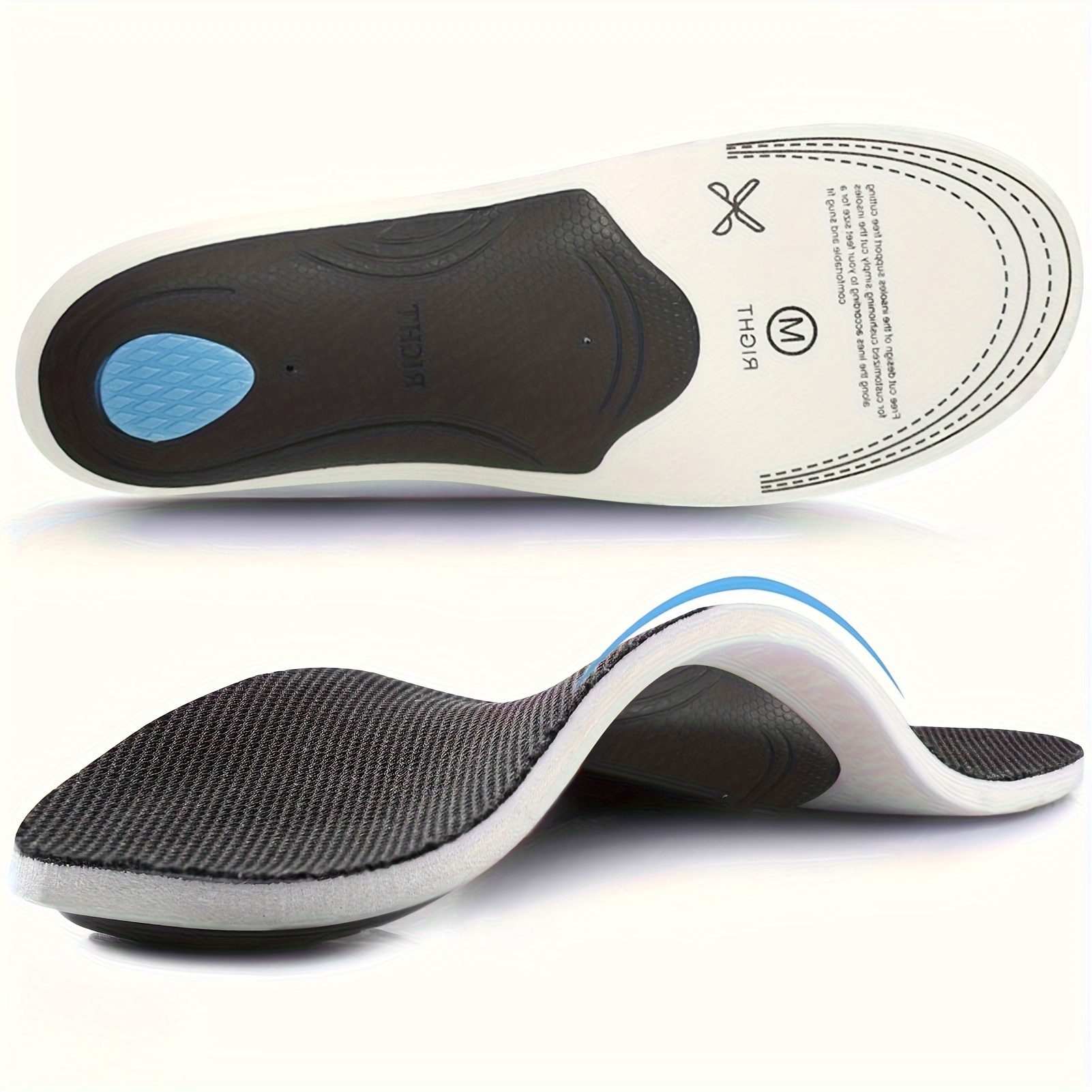 

1 Eva Insoles For Adults - Absorption Inserts Tpe , Inserts For