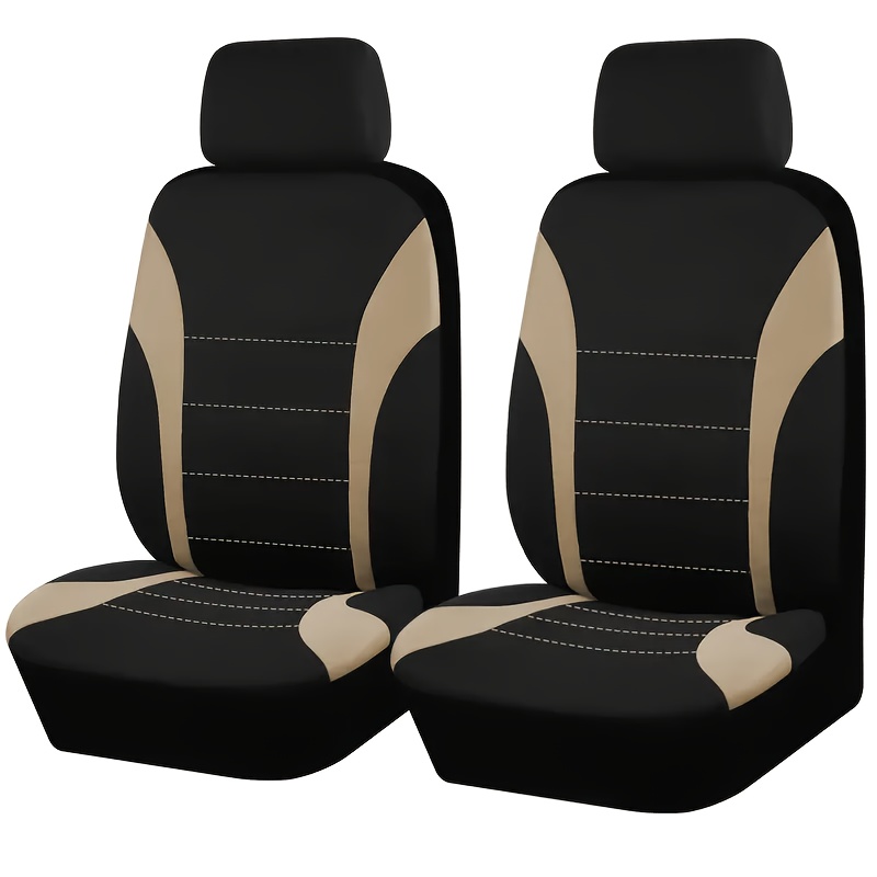 

2pcs Seat Covers For Suvs & Trucks - Polyester, , Hand Washable