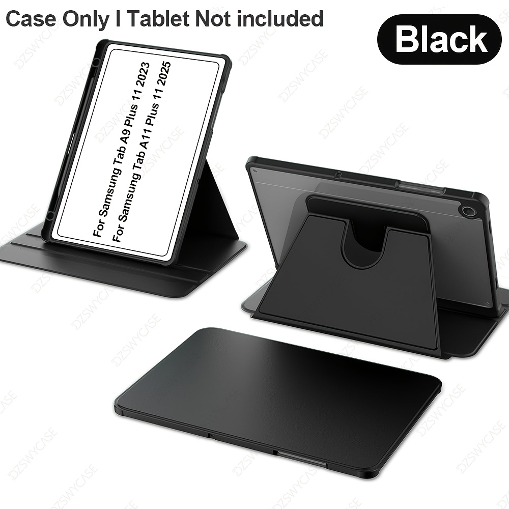 E-shop Hülle für Samsung Galaxy Tab A11 Plus 11-Zoll 2025 (SM- SM-X235), mit 360-Grad-Drehung für Samsung Galaxy Tab A9 Plus 11-Zoll 2023 (SM-X210