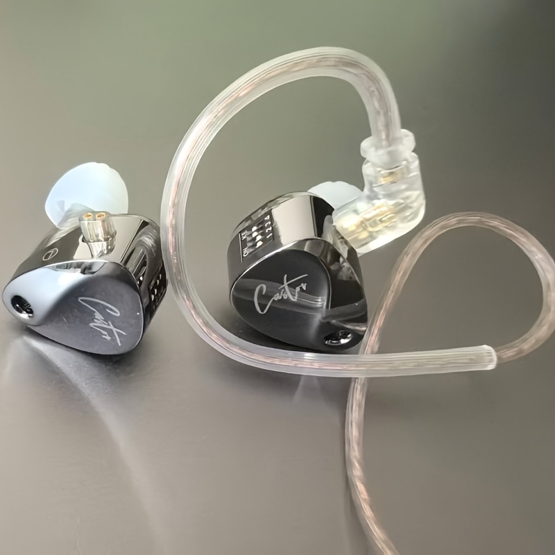 E-shop KZ Castor 2DD In-Ear Kopfhörer Verstellbare Ohrhörer mit optionalen Versionen Musik-Earbuds Hifi Metall Headset Verbesserte -Version
