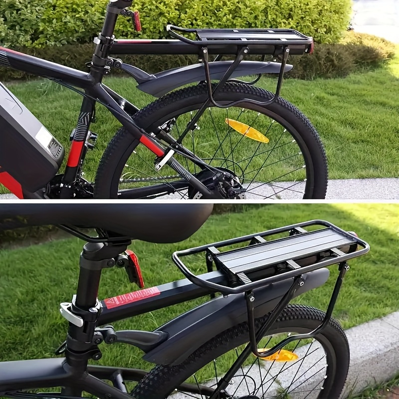 Bicycle Carrier Cycle Back Seat Stand Bicycle Rear Light Stand - Main Image