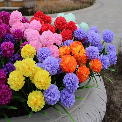 1pc 2pcs 3pcs lifelike hydrangea artificial flower weddings engagements home decor versatile faux floral arrangement for living room tabletop