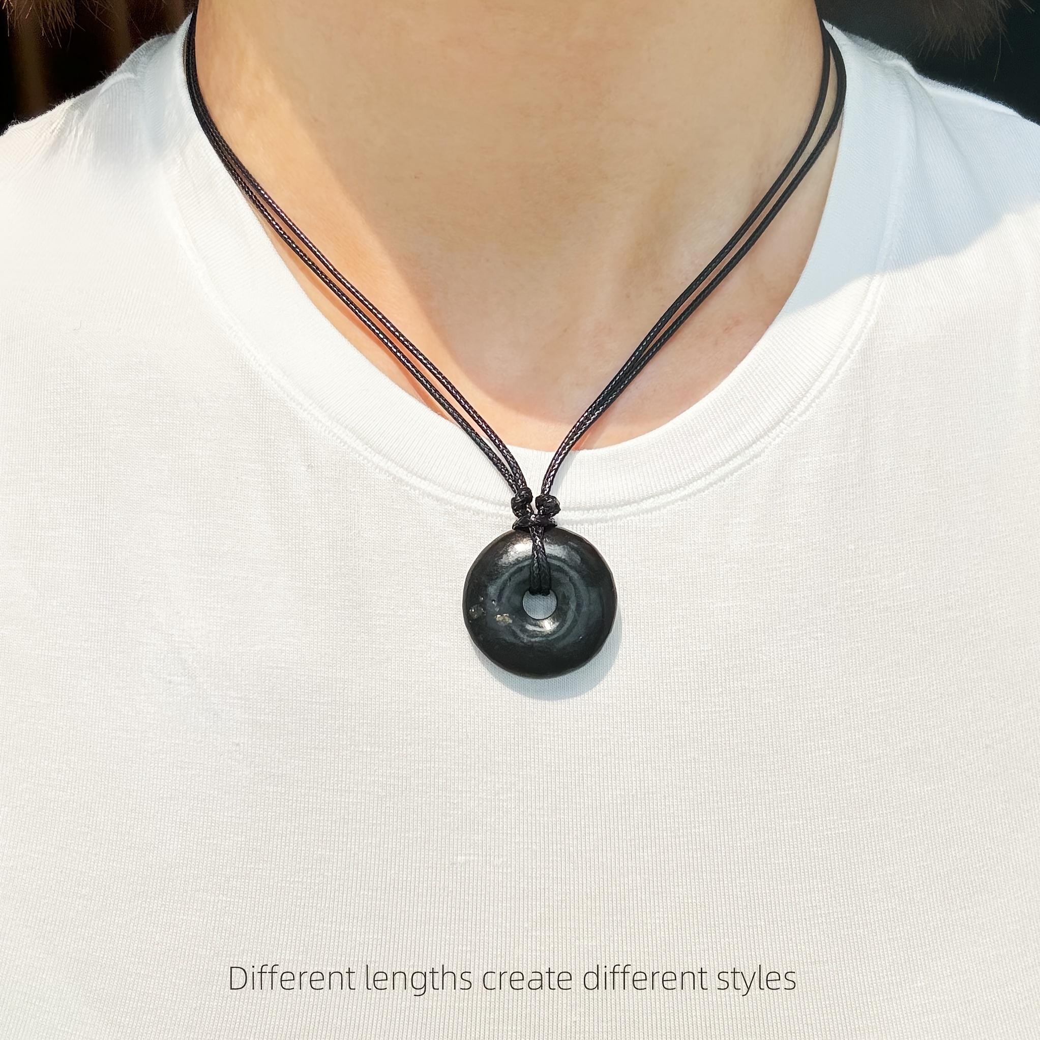 

Shungite Pendant Necklace - , For Men & , Christmas, 's Day, 's, Day, Appreciation