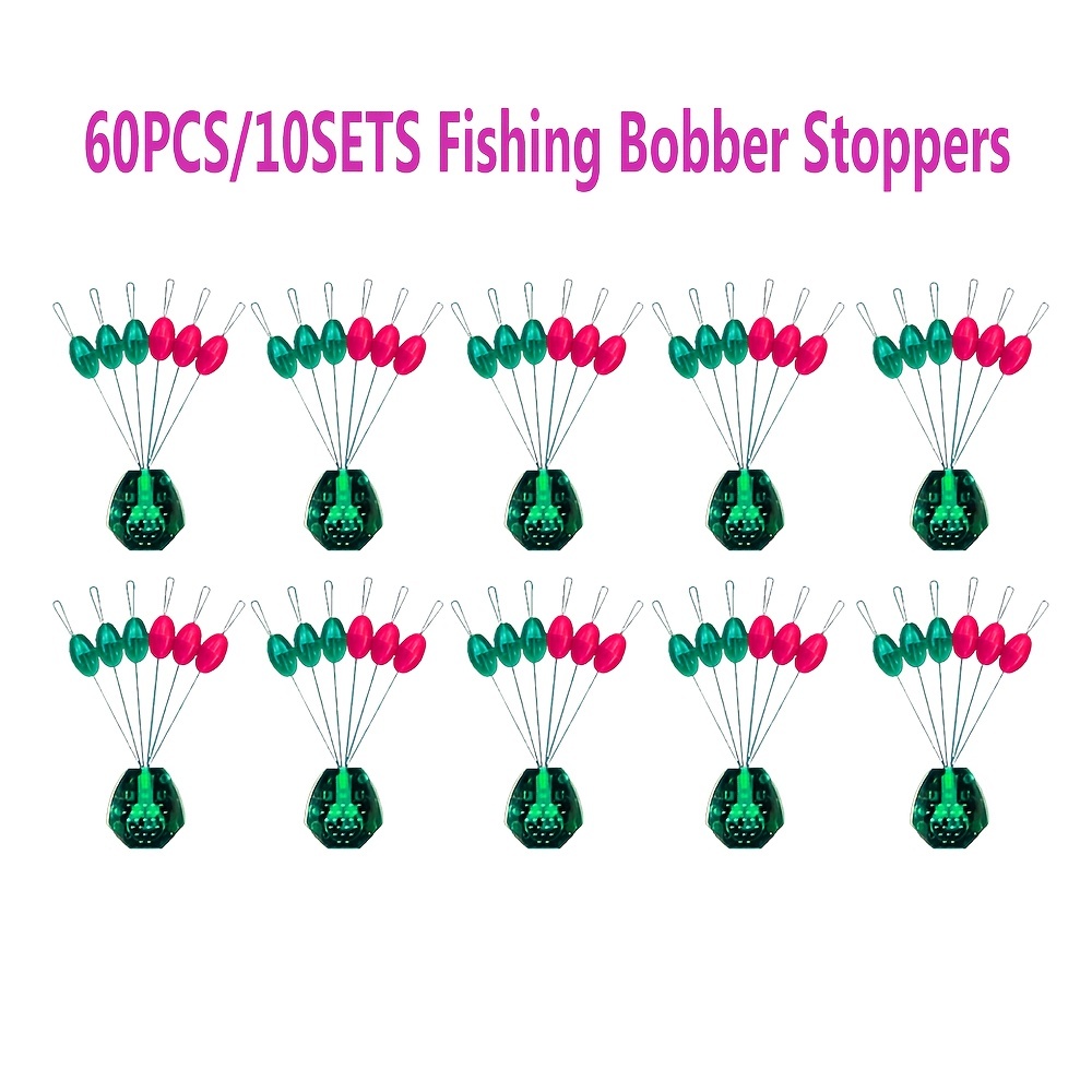 Fishing Slip Bobber Stops Beads Bobber Stoppers Fishing - Temu Japan