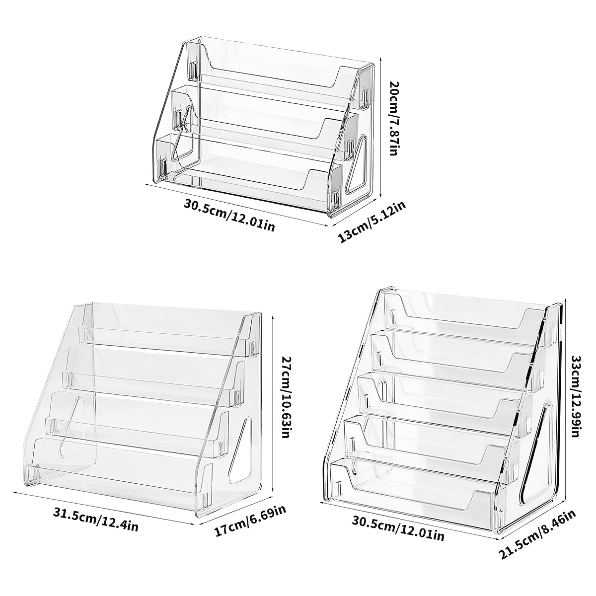 Transparent Acrylic Stackable Display Stand for Snacks