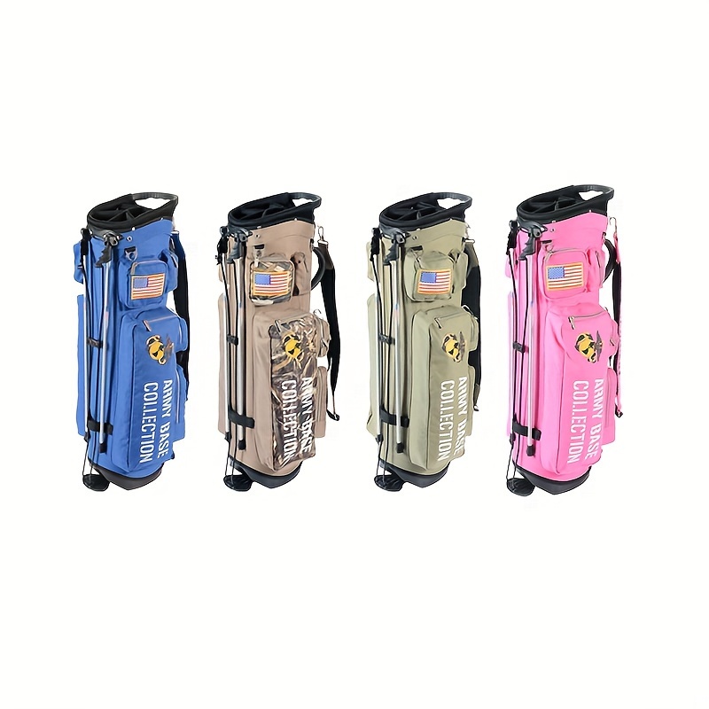 Golf Stand Bag, Multi-functional Golf Carry Bag With Pockets And ...