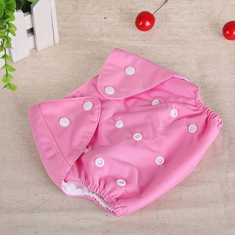 washable reusable cotton diaper pants breathable waterproof training pants for     mixed colors cloth diapers details 6