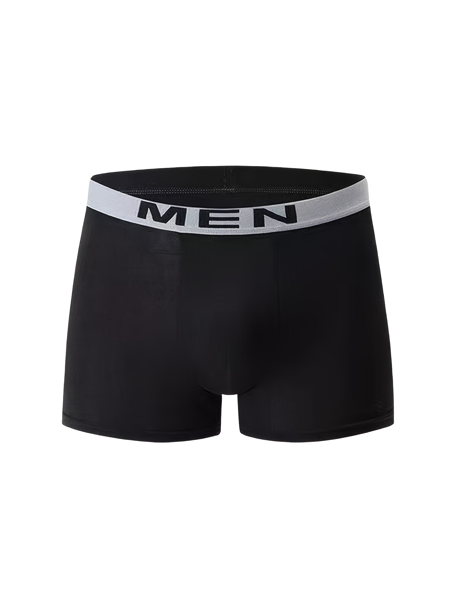 Artikelbild 10er-Pack Herren Boxershorts in Unifarben, Bequeme Atmungsaktive Stretch-Trunks, für Sport oder Freizeit zu Hause
