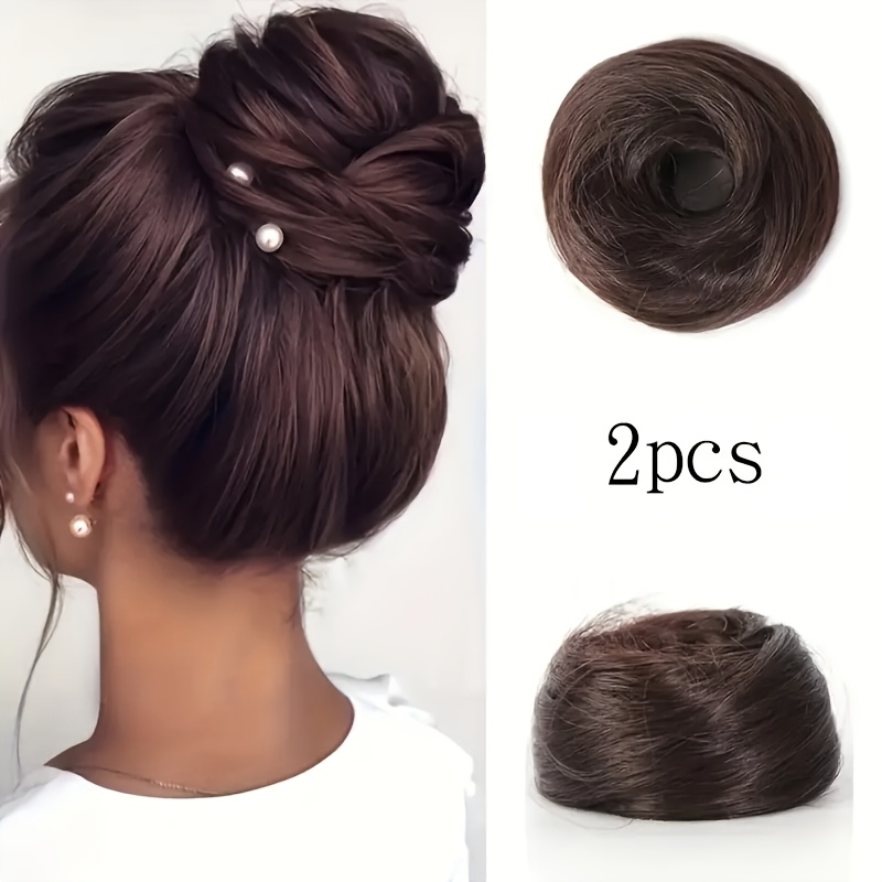 TEMU Onzichtbare vezelhaarelastiek zonder schade: 3 seconden styling, een antislip hoofdband zonder deukjes geschikt voor de sportschool, kantoor en