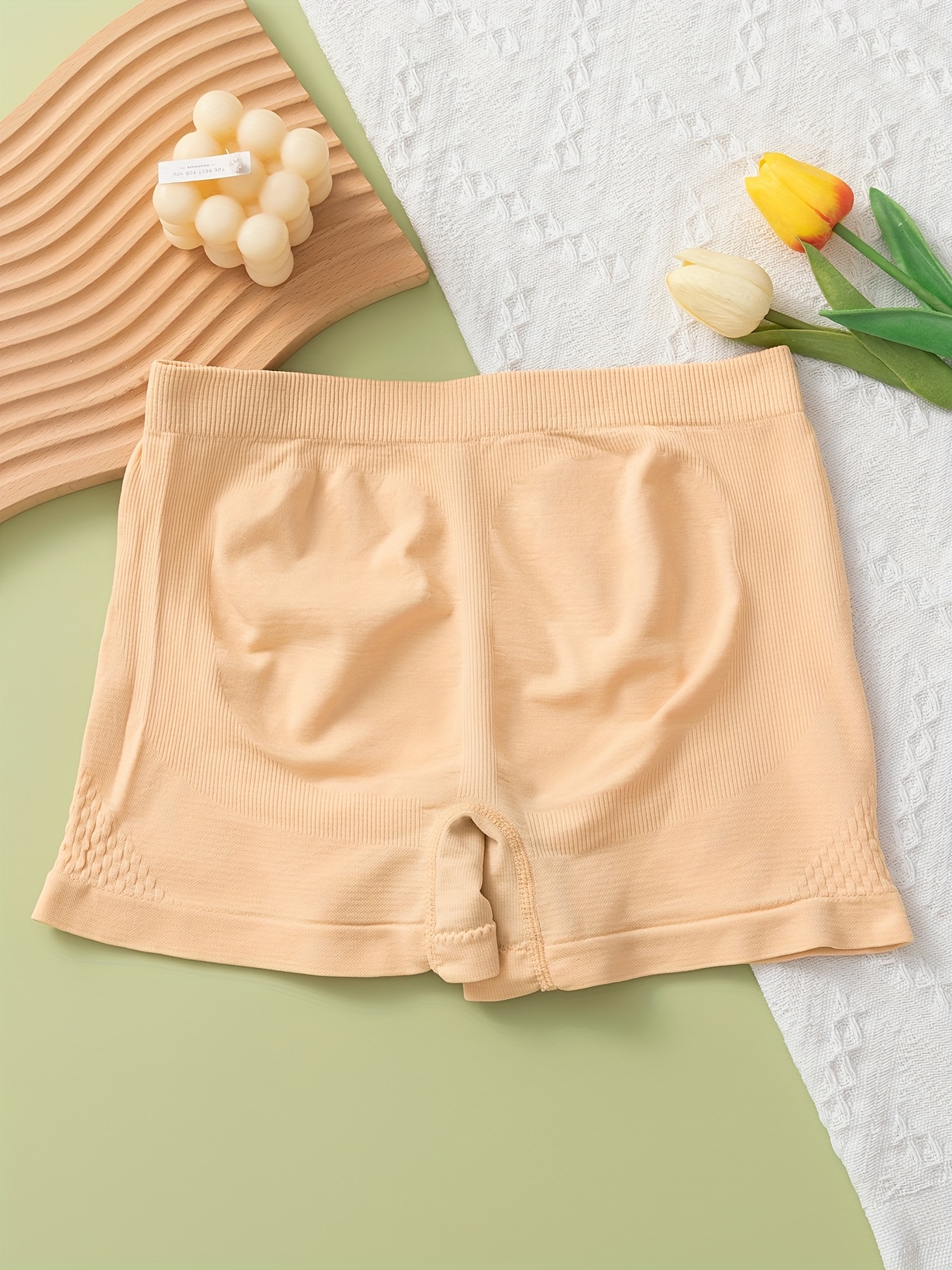 mujeres/ beige /color nude shorts ropa interior Temu Colombia