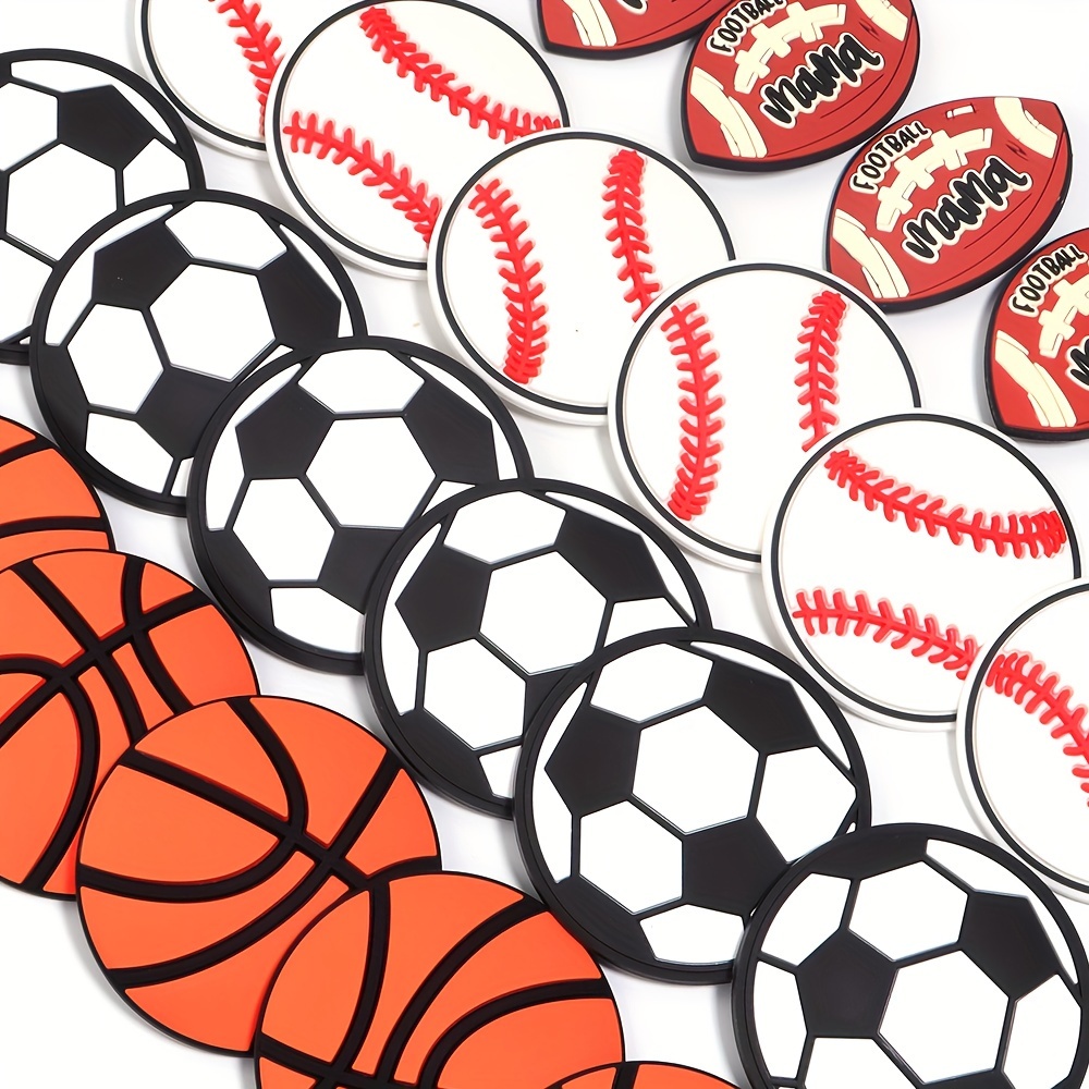 12 Baseball-Schlüsselanhänger-Set – Süße Sportball-Charms Für Schlüssel & Rucksack