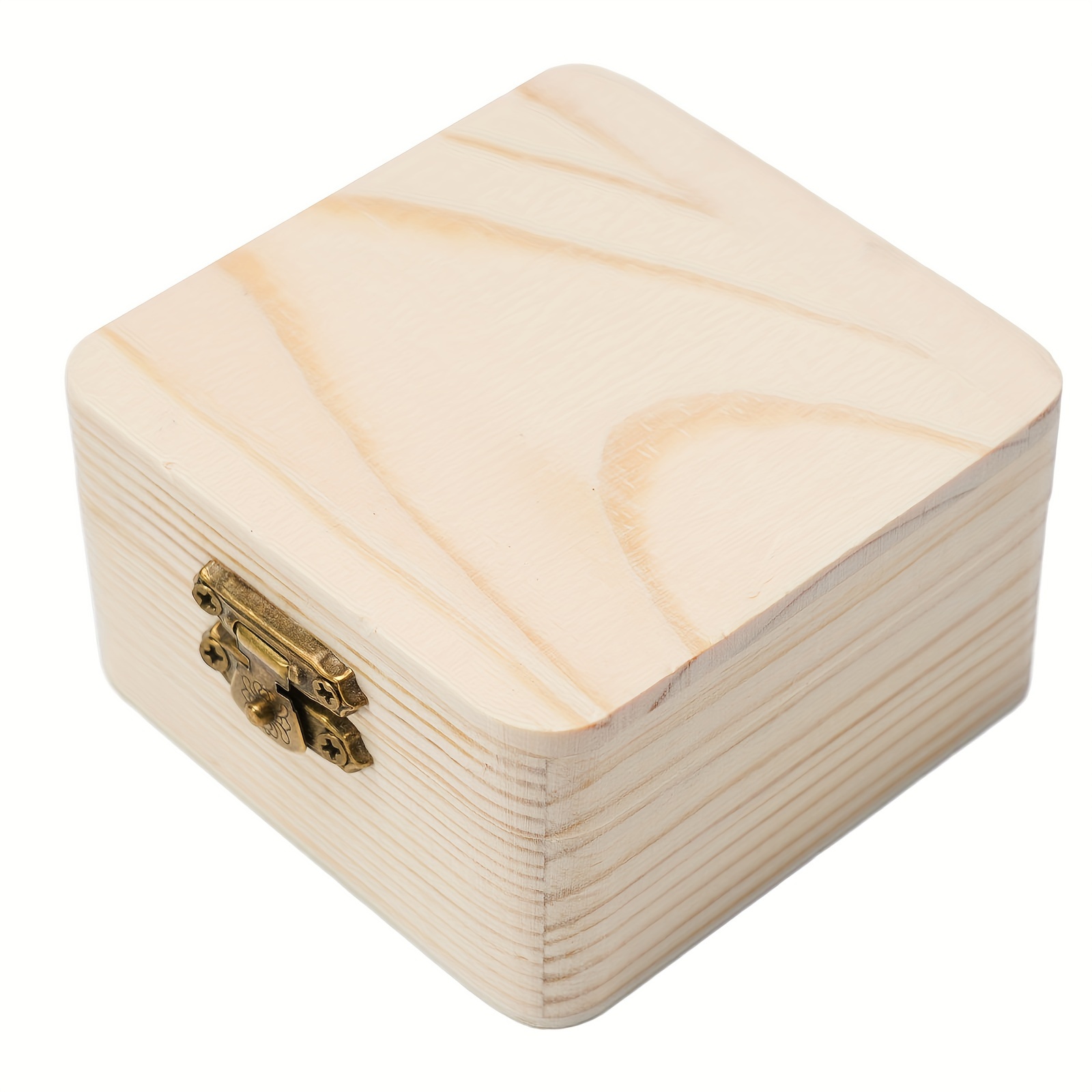 Image of Wooden Boxes For Crafts, For Art And Hobbies, Jewelry Boxes, For Home Storage, For Jewelry And Small Additions, No Scars Or