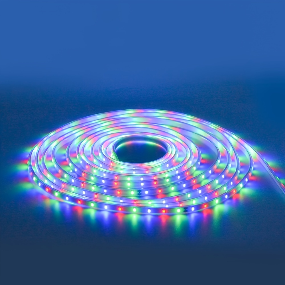 solar led strip light outdoor 8 modes solar powered fairy lights with infrared sensor energy efficient solar lamp strip for christmas garden patio lawn tree house halloween decor 1pc details 4