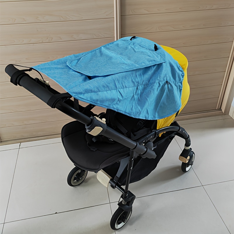 

Stroller Sun Cover, Uv Protection Sun Shield, Two-way Angle Adjustable Sunshade, Stroller Canopy