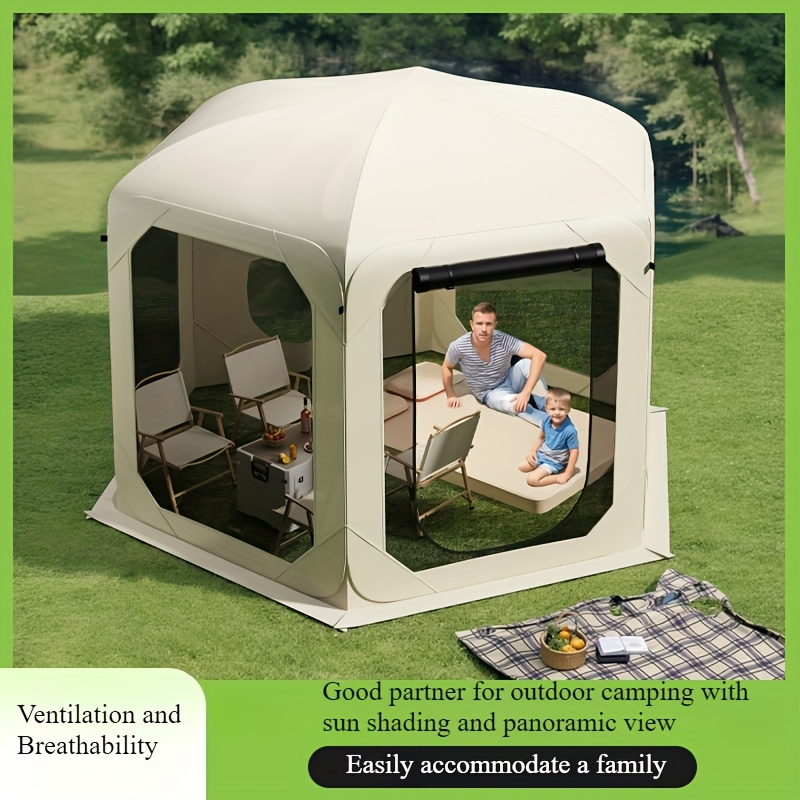 6-8 Person Pop-Up Canopy Tent