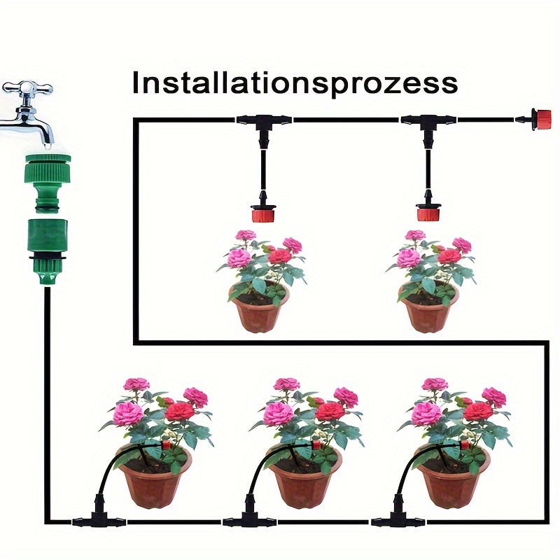 Automated Watering System Irrigation Drip - Temu Türkiye