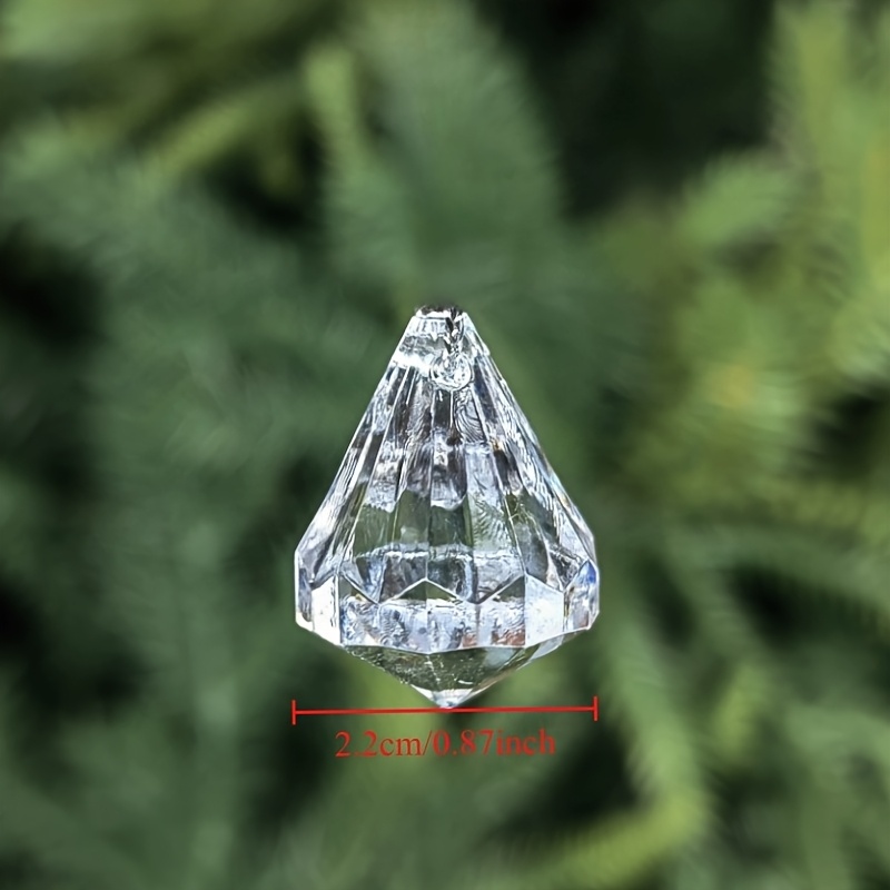 E-shop 9-teiliges Kristall-Edelstein-Anhänger-Set, Sonnenlicht-Fänger-Anhänger, Anhänger, refraktiert Sonnenlicht, Licht, Licht und Schatten,