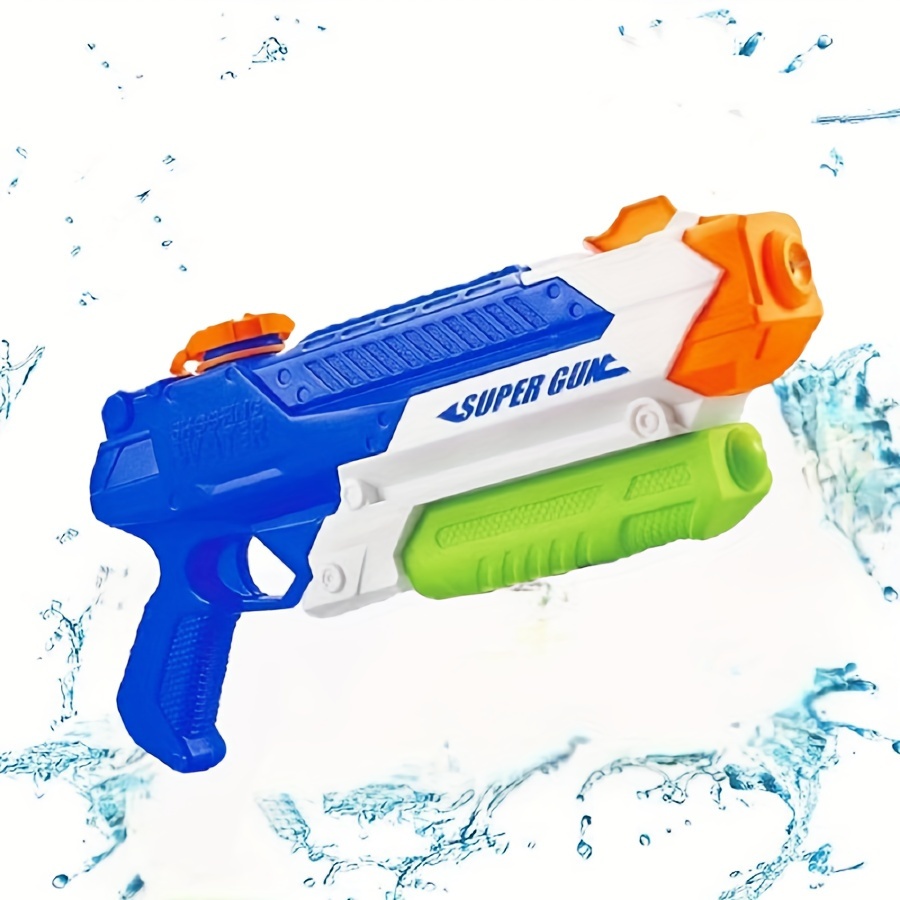 

300cc Hand Pull Water Gun, Pool Party Toy, Multiplayer Battle