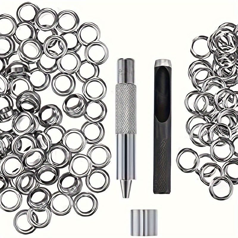 KIT D'OUTILS POUR œillets 100x, forme ronde robuste, accessoires, petit
