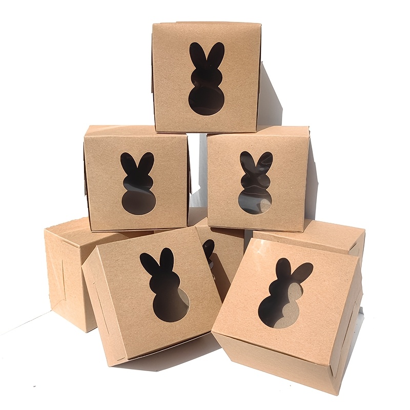 

20/48pcs Easter Paper Packaging Box, Christmas Gift Box, For Easter Party, Day Decor