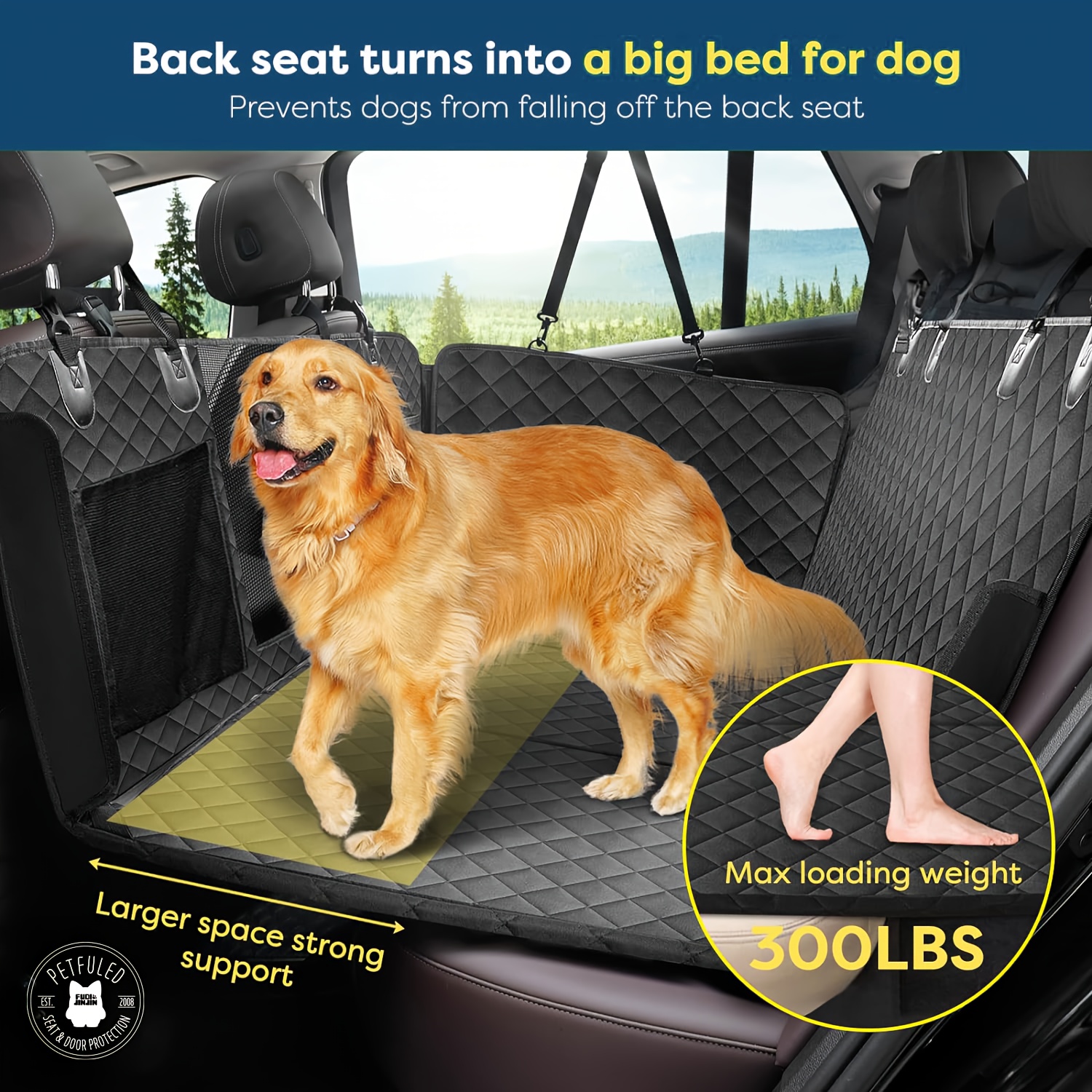 Car seat cover for dogs best sale