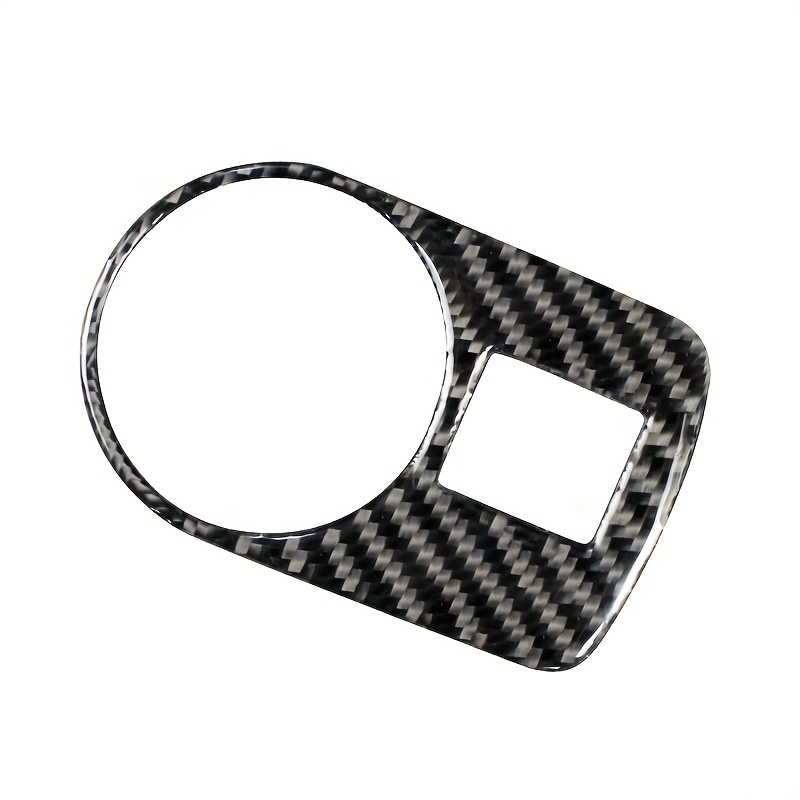 Image of Suitable For Tt 8n 8j Mk1 Mk2 Mk3 2008-2014 Carbon Fiber Car Supplies Interior Additions Interior Dustproof Headlight Switch Decoration Car Sticker