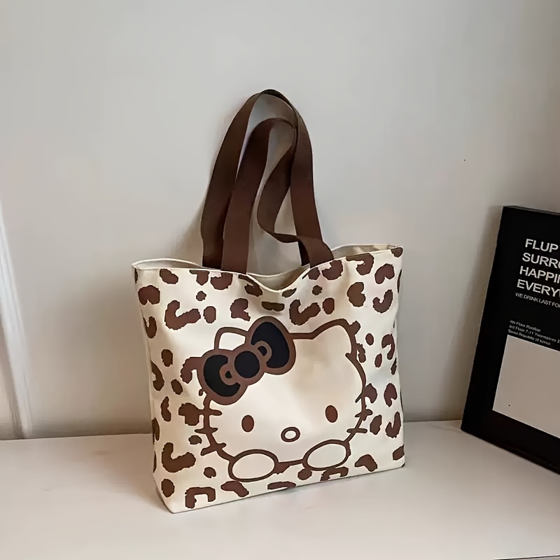 Cute Cartoon Women Tote Bag, Multi-functional Women's Shoulder Bag Handbag Large Capacity Commuter Bag Suitable For Summer Commuting, 3 Styles